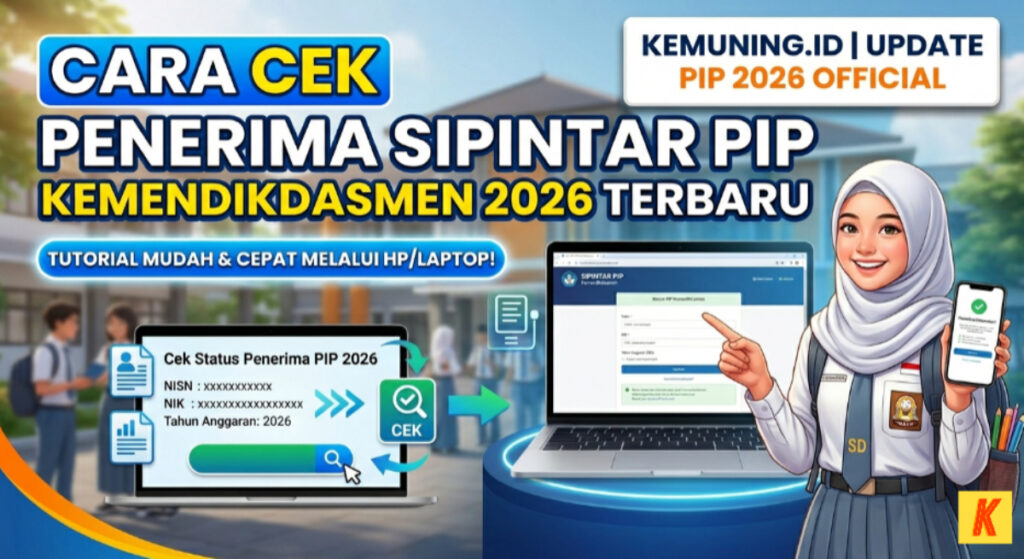 Cara Cek Penerima Sipintar PIP Kemendikdasmen 2026 Terbaru