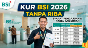 KUR BSI 2026 Tanpa Riba Syarat Pengajuan dan Tabel Angsuran