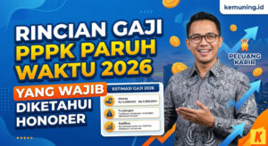 Rincian Gaji PPPK Paruh Waktu 2026 yang Wajib Diketahui Honorer